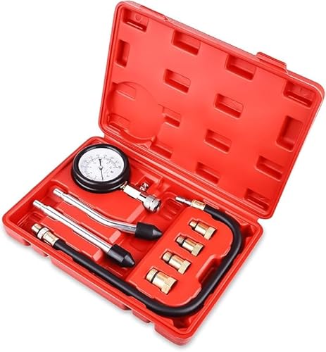 Kompressionstester Set: Kompression Tester Kit Kompressionsmessgerät Zündkerze Tester Kompressionsprüfer Kompression prüfen meßen Kfz M10 M12 M14 M18 Manometer Tool Set Kompressionstester Set: Kompression Tester Kit Kompressionsmessgerät Zündkerze Tester Kompressionsprüfer Kompression prüfen meßen Kfz M10 M12 M14 M18 Manometer Tool Set von GBKDQQ