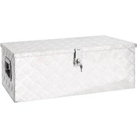 Gbly - Aufbewahrungsbox Silbern 80x39x30 cm Aluminium Gbly - Aufbewahrungsbox Silbern 80x39x30 cm Aluminium von GBLY