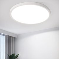 Deckenlampe led Deckenleuchte Flach - Schlafzimmerlampe 18CM Badezimmerlampe 15W Küchenlampe Schlafzimmer weiß Deckenbeleuchtung Flurlampe Decke Deckenlampe led Deckenleuchte Flach - Schlafzimmerlampe 18CM Badezimmerlampe 15W Küchenlampe Schlafzimmer weiß Deckenbeleuchtung Flurlampe Decke von GBLY