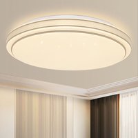Deckenlampe led Deckenleuchte Schlafzimmer - Ø27cm Schlafzimmerlampe Sternenhimmel Modern 12W Küchenlampe Warmweiß Flurlampe Rund Küche von GBLY