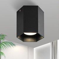 GBLY Deckenspots Aufbauspot Schwarz Aufbaustrahler - Spots Deckenleuchte Aufputz mit GU10 Fassung Deckenstrahler klein Deckenlampe Aufbau Max.40W GBLY Deckenspots Aufbauspot Schwarz Aufbaustrahler - Spots Deckenleuchte Aufputz mit GU10 Fassung Deckenstrahler klein Deckenlampe Aufbau Max.40W von GBLY
