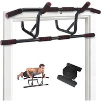 GBLY Klimmzugstange Türrahmen Klimmzugstange zum Einhängen ohne Schrauben Kein Abrutschen Pull Up Bar mit Gepolsterten Griffen Profi Türreck für von GBLY