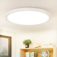 Led Deckenleuchte Rund Flach - 24W Weiß Deckenlampe Modern Flurlampe Neutralweiß 4000K, Ultra Dünn 23 cm IP44 für Küche Büro Wohnzimmer Badezimmer Led Deckenleuchte Rund Flach - 24W Weiß Deckenlampe Modern Flurlampe Neutralweiß 4000K, Ultra Dünn 23 cm IP44 für Küche Büro Wohnzimmer Badezimmer von GBLY
