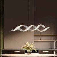 GBLY LED Pendelleuchte Esstisch Hängelampe - Modern 95CM Design Hängeleuchte Esszimmer Esstischlampe 3000K Warmweiß Küchenlampe 29W Pendellampe für von GBLY