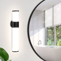 Gbly - led Spiegelleuchte Bad Spiegellampe - 6W Schwarz Badleuchte Wand 30cm Wandlampe Badezimmer Wasserdicht IP44 Modern Neutralweiß 4000K Badlampe Gbly - led Spiegelleuchte Bad Spiegellampe - 6W Schwarz Badleuchte Wand 30cm Wandlampe Badezimmer Wasserdicht IP44 Modern Neutralweiß 4000K Badlampe von GBLY