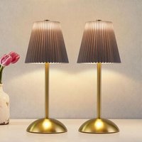 GBLY Nachttischlampe 2er Set Akku LED Kabellos Dimmbar Touch USB Stofflampenschirm Modern Für Schlafzimmer Küche GBLY Nachttischlampe 2er Set Akku LED Kabellos Dimmbar Touch USB Stofflampenschirm Modern Für Schlafzimmer Küche von GBLY