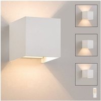 Wandlampe led Wandleuchte Innen/Aussen: Aussenlampe Warmweiß IP65 Außenwandleuchten G9 Weiß Lampe Up Down Treppenbeleuchtung Indirekte Außenleuchte Wandlampe led Wandleuchte Innen/Aussen: Aussenlampe Warmweiß IP65 Außenwandleuchten G9 Weiß Lampe Up Down Treppenbeleuchtung Indirekte Außenleuchte von GBLY