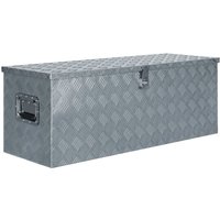 Gbly - Aluminiumkiste 110,5×38,5×40 cm Silbern Gbly - Aluminiumkiste 110,5×38,5×40 cm Silbern von GBLY