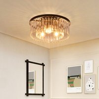 Gbly - Deckenlampe Schlafzimmer Deckenleuchte Wohnzimmer - Schlafzimmerlampe Schwarz E27 Wohnzimmerlampe Modern Design Deckenbeleuchtung Esszimmer von GBLY