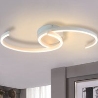 Deckenlampe led Deckenleuchte Schlafzimmer - Schlafzimmerlampe Modern 24W Wohnzimmer Deckenbeleuchtung 60CM Wohnzimmerlampe Weiß Küchelampe Warmweiß Deckenlampe led Deckenleuchte Schlafzimmer - Schlafzimmerlampe Modern 24W Wohnzimmer Deckenbeleuchtung 60CM Wohnzimmerlampe Weiß Küchelampe Warmweiß von GBLY