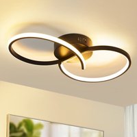 Gbly - Deckenleuchte Wohnzimmer Deckenlampe Schlafzimmer: Modern Wohnzimmerlampe Schwarz 12W Design Schlafzimmerlampe Innen 3000K Küchenlampe Gbly - Deckenleuchte Wohnzimmer Deckenlampe Schlafzimmer: Modern Wohnzimmerlampe Schwarz 12W Design Schlafzimmerlampe Innen 3000K Küchenlampe von GBLY