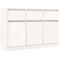 Gbly - Sideboard Weiß 110x34x75 cm Massivholz Kiefer Gbly - Sideboard Weiß 110x34x75 cm Massivholz Kiefer von GBLY