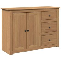 Gbly - Sideboard mit Schubladen Panama 112x40x80 cm Massivholz Kiefer von GBLY
