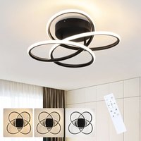 Gbly - led Deckenlampe Deckenleuchte Flur - Flurlampe Modern Design Weiß Dimmbar mit Fernbedienung in Schmetterlingforming Küche 44W Metall 36CM Gbly - led Deckenlampe Deckenleuchte Flur - Flurlampe Modern Design Weiß Dimmbar mit Fernbedienung in Schmetterlingforming Küche 44W Metall 36CM von GBLY