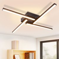 Gbly - led Deckenlampe Deckenleuchte Wohnzimmer - Wohnzimmerlampe Weiß 24W Modern Design Schlafzimmerlampe 3000K Warmweiß Nicht Überlappend Design Gbly - led Deckenlampe Deckenleuchte Wohnzimmer - Wohnzimmerlampe Weiß 24W Modern Design Schlafzimmerlampe 3000K Warmweiß Nicht Überlappend Design von GBLY
