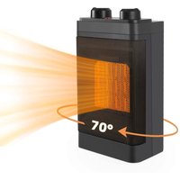 Heizlüfter Keramik Gbly energiesparend Heizung - elektrisch heizgeräte 3 Modi ptc leise heizstrahler innenraum 1500W Bad Thermostat 70° Oszillation von GBLY