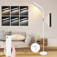 Led Stehlampe Dimmbar Standleuchte - Standleuchte 11W Weiß 3000K-6500K 5 Farbtemperaturen 5 Helligkeiten Drehbar Leselampe Touch Control 1H Timer Led Stehlampe Dimmbar Standleuchte - Standleuchte 11W Weiß 3000K-6500K 5 Farbtemperaturen 5 Helligkeiten Drehbar Leselampe Touch Control 1H Timer von GBLY