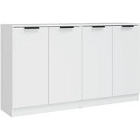 Sideboards 2 Stk. Weiß 60x30x70 cm Holzwerkstoff - Gbly von GBLY