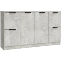 Sideboards 3 Stk. Betongrau Holzwerkstoff - Gbly von GBLY