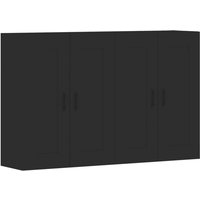 Wandschränke 2 Stk. Schwarz Holzwerkstoff - Gbly Wandschränke 2 Stk. Schwarz Holzwerkstoff - Gbly von GBLY