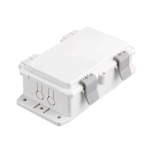Abzweigdose Wasserdicht für den Außenbereich IP66, Verteilerkasten ABS-Kunststoffgehäuse für den Außenbereich, Grauer Deckelverschluss, für Heimwerkerprojekte(23x33x14cm/9x13x5.5in) von GBPLDMAQ
