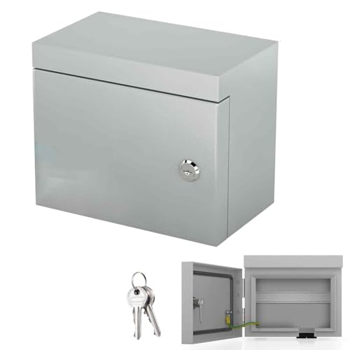 Abzweigdose aus Kaltgewalztem Stahlblech, Wasserdichte, Wandmontierte und Staubdichte Verteilerkasten, mit Sicherheitsverschlüssen Abzweigdose aus Kaltgewalztem Stahlblech, Wasserdichte, Wandmontierte und Staubdichte Verteilerkasten, mit Sicherheitsverschlüssen von GBPLDMAQ