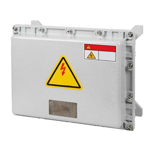 Verteilerkasten Außen Wasserdicht, Explosionsgeschützter Hochleistungs Projektkasten, Wasserdicht Nach IP66, mit Interner Montageplatte und Klappdeckel(20x20x13cm/8x8x5in) von GBPLDMAQ