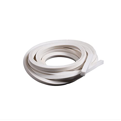 Fensterdichtung, Fenster Dichtungsgummi Silikonschaumschwindleiste Dichtungsstreifen Weiß Rechteck Schauming Dichtungsbandtürfenster Hardware(10x15mm 2meters) von GBSONGLIANGBO