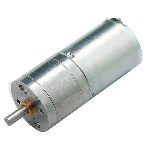 GBSONGLIANGBO Dc Motor, Elektromotor 1 stücke Metallgetriebemotor DC 6V / 12V / 24V Mit Getriebezahnrad-Micro DC Reduziermotor am 30.11.12.26.03.9.13.130/280/620/136. 0RPM(280,6V) von GBSONGLIANGBO