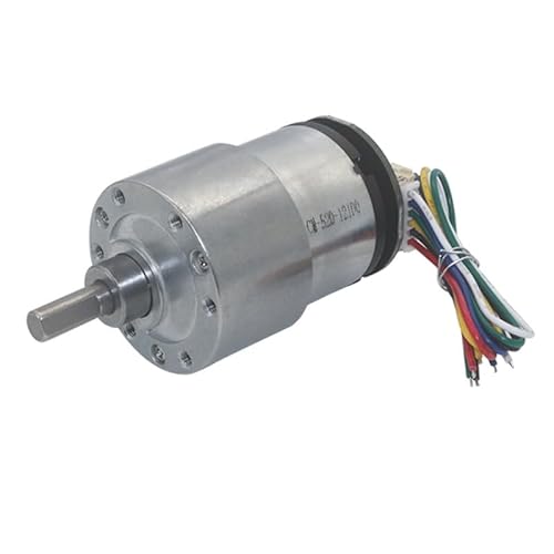 GBSONGLIANGBO Dc Motor, Elektromotor 12V Electric Micro. DC Getriebemotor. DIY. DC Motor Smart Car-Getriebemotor mit Encoder(12v 530rpm) von GBSONGLIANGBO