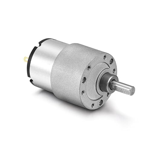GBSONGLIANGBO Dc Motor, Elektromotor DC 6V / 12V / 24V Getriebemotor Alle Metallhohen Drehmomentgetriebe Elektromotor 7/12.07.200.07.600.07.600.06.96 0RPM(107rpm,12V) von GBSONGLIANGBO