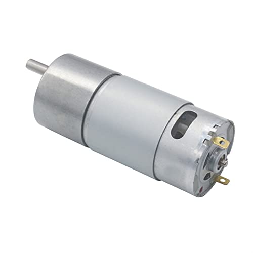 GBSONGLIANGBO Dc Motor, Elektromotor Getriebemotor mit hohem Drehmoment DC 12V. Reduzierer Motor Balance Auto(58 RPM) von GBSONGLIANGBO