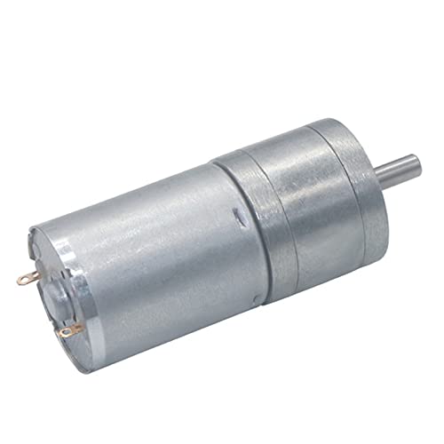 GBSONGLIANGBO Dc Motor, Elektromotor Getriebemotor mit hohem Drehmoment DC 6V 12V 24 V Elektrischer Reduktionsmotor für Roboter Smart Car(1000 RPM,6V) von GBSONGLIANGBO