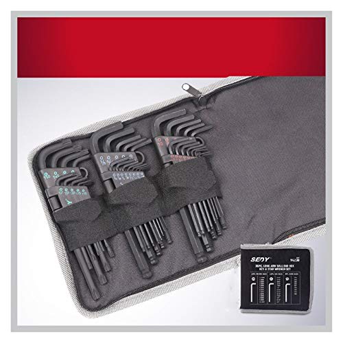 GBSONGLIANGBO Sechskantschlüssel Set 35 stücke Lange Arm Kugelschlüssel Set Ende Sechskantschlüssel Allen Schraubenschlüssel Set Universalschlüssel Set Zoll Metrik mit Fahrradreparatur Werkzeugsatz GBSONGLIANGBO Sechskantschlüssel Set 35 stücke Lange Arm Kugelschlüssel Set Ende Sechskantschlüssel Allen Schraubenschlüssel Set Universalschlüssel Set Zoll Metrik mit Fahrradreparatur Werkzeugsatz von GBSONGLIANGBO
