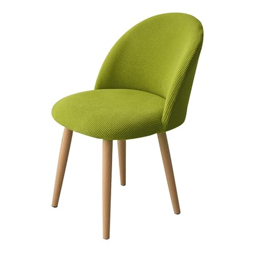 GBSONGLIANGBO Stuhlhussen, Hussen FüR StüHle 1/2/4/6 13 Farbe polare Fleece Stoff stretchendubtbill Stuhl Abdeckung schienback backable Kissen Sitz Abdeckung elastischer Mode nach Hause(Green,2 Pcs) von GBSONGLIANGBO