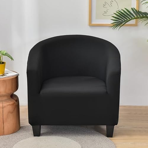 GBSONGLIANGBO Stuhlhussen, Hussen FüR StüHle Polyester-elastische Stretch-Badewanne Sessel Sofa Cover Protector Möbel Slipcover Stuhlabdeckung for Hotelhaus(Color1) von GBSONGLIANGBO