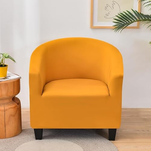 GBSONGLIANGBO Stuhlhussen, Hussen FüR StüHle Polyester-elastische Stretch-Badewanne Sessel Sofa Cover Protector Möbel Slipcover Stuhlabdeckung for Hotelhaus(Color4) von GBSONGLIANGBO