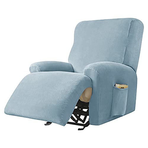 GBSONGLIANGBO Stuhlhussen, Hussen FüR StüHle Samt Plüsch Recliner Abdeckung Split Design Stretch Lazy Boy Chair Cover Lounger Single Simter Couch Sofa Slipcover Sesselabdeckungen(A6 Recliner Cover) GBSONGLIANGBO Stuhlhussen, Hussen FüR StüHle Samt Plüsch Recliner Abdeckung Split Design Stretch Lazy Boy Chair Cover Lounger Single Simter Couch Sofa Slipcover Sesselabdeckungen(A6 Recliner Cover) von GBSONGLIANGBO