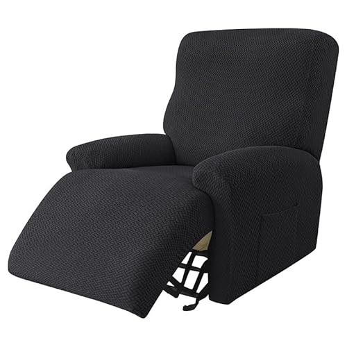 GBSONGLIANGBO Stuhlhussen, Hussen FüR StüHle Split-Stil-Recliner-Abdeckung All-Inclusive-Massage Faule Boy Chair Covers Spandex Einzellieder Sofa Slipcover Sesselabdeckungen(A5 Recliner Cover) von GBSONGLIANGBO
