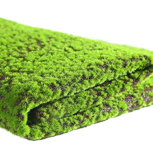 Kunstrasen, Kunstrasen Outdoor 1 stücke künstliche rasen moos matte simulation pflanze hintergrund innen wand bryophyte grün(Coffee Bottom) von GBSONGLIANGBO