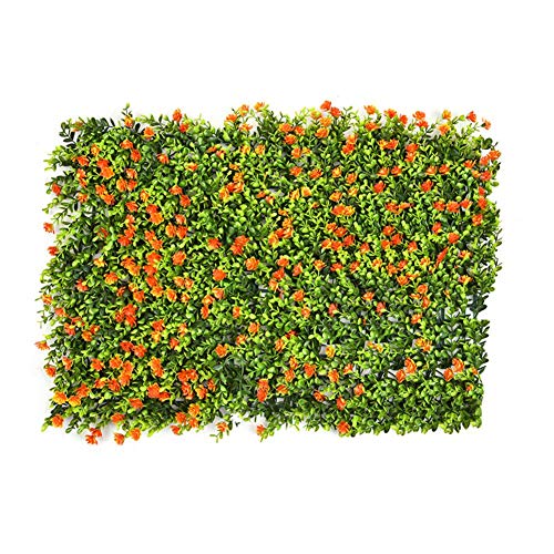 Kunstrasen, Kunstrasen Outdoor Efeu Künstliche Blattlandschaft Plastik Garten Screen Brötchen Wand Landschaftsgestaltung Gefälschte Rasenpflanze Wand Hintergrund Dekor Künstliche Rasen(A) von GBSONGLIANGBO