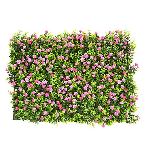 Kunstrasen, Kunstrasen Outdoor Efeu Künstliche Blattlandschaft Plastik Garten Screen Brötchen Wand Landschaftsgestaltung Gefälschte Rasenpflanze Wand Hintergrund Dekor Künstliche Rasen(B) von GBSONGLIANGBO