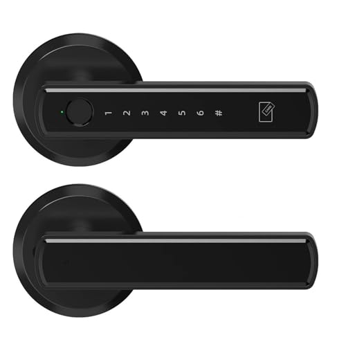 Smart Lock, Smartes TüRschloss Smart Lock Fingerabdruck-Türschloss Fernbedienung Passcode Entsperren Elektronische Touchscreen-Tastatur Smart Lock, Smartes TüRschloss Smart Lock Fingerabdruck-Türschloss Fernbedienung Passcode Entsperren Elektronische Touchscreen-Tastatur von GBSONGLIANGBO