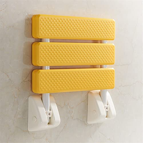 Wandmontierter faltbarer Duschsitz, Wandstuhl Duschstuhl Faltbarer Duschsitz Wandmontage für Dusche, Duschsitz Wandmontage Hilfe für DOCC von GBVQBA