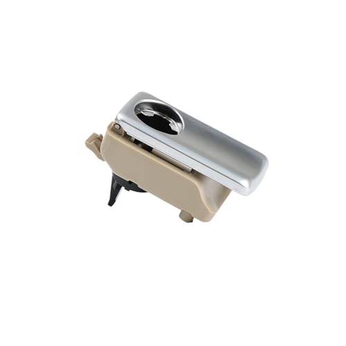 GBYJYMQTZ Fit for Mercedes Fit for Benz W166 W292 Auto Handschuh Box Griff Abdeckung Deckel Schloss Fit for ML GL GLE GLS Klasse Toolbox Handschuh Boxen Abdeckung Schalter(Silver Beige) von GBYJYMQTZ