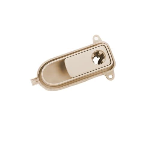 GBYJYMQTZ Fit for Mercedes W205 W253 Auto Handschuh Box Griff Abdeckung Deckel Schloss Toolbox Handschuh Boxen Abdeckung Schalter Fit for Benz C GLC Klasse C200 GLC260(Beige) von GBYJYMQTZ