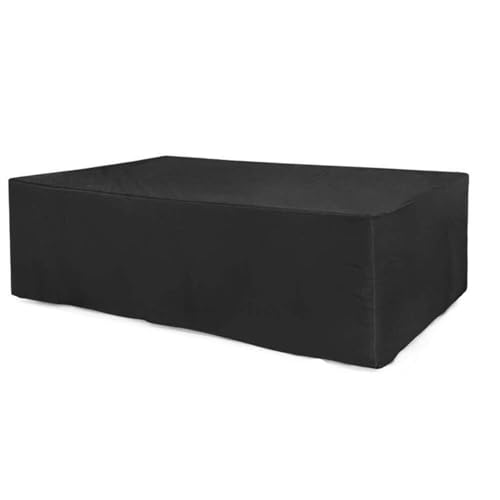 Abdeckung GartenmöBel Wasserdicht 1 Stück Gartenmöbel-Abdeckung, 210D Oxford-Gewebe, Schutzhülle For Garten, Esstisch, Sitzgarnitur, Winter, Langlebige Abdeckung(Black,260x135x82cm) von GBZIJIE