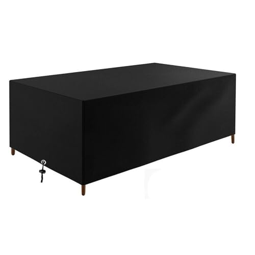 Abdeckung GartenmöBel Wasserdicht Outdoor-Schutzabdeckung, Wasserdichte Gartenmöbel-Abdeckung, Outdoor-Tischabdeckung, Plane, Regenschutzabdeckung(123x123x74cm) von GBZIJIE
