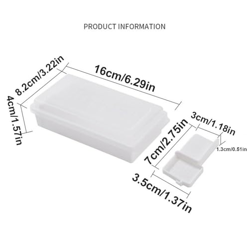 Butterdose Langlebig Butterdose mit Deckel, Butter-Frischhaltebox Cutter Slicer, Butterbox for die Arbeitsplatte zur Aufbewahrung im Kühlschrank zu Hause von GBZIJIE