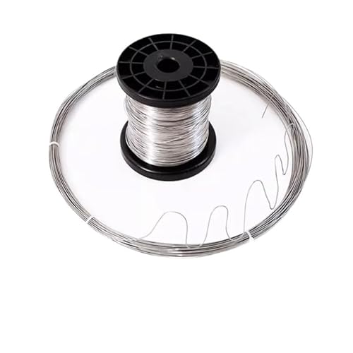 Drahtseil,Stahlseil Einstellbar 1 stücke 1-100 meter 304 Edelstahl Weich/harten Stahl Draht Durchmesser 0,02-3mm Einzel Strang zurrgurt Weichen Eisen Rostfrei(1.6mm X 5m) von GBZIJIE